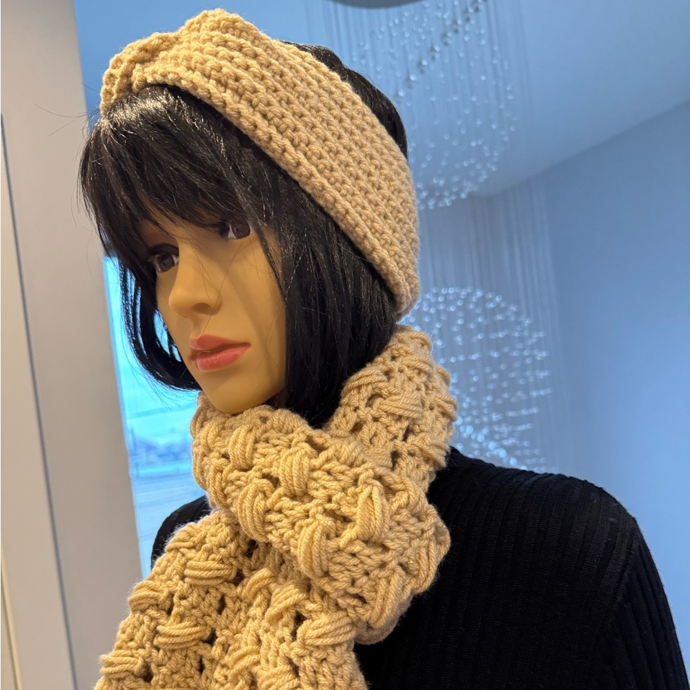 Scarf and headband